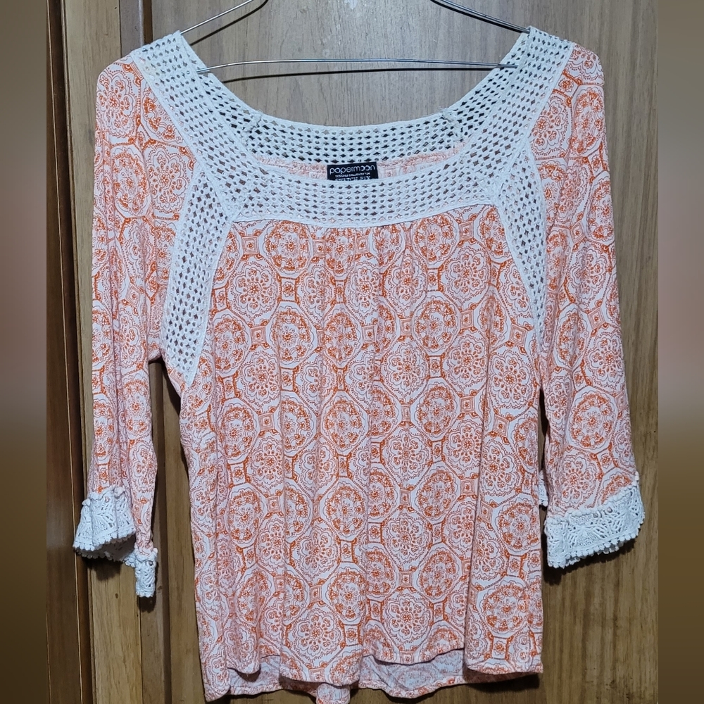 Papermoon Boho peasant blouse, XL